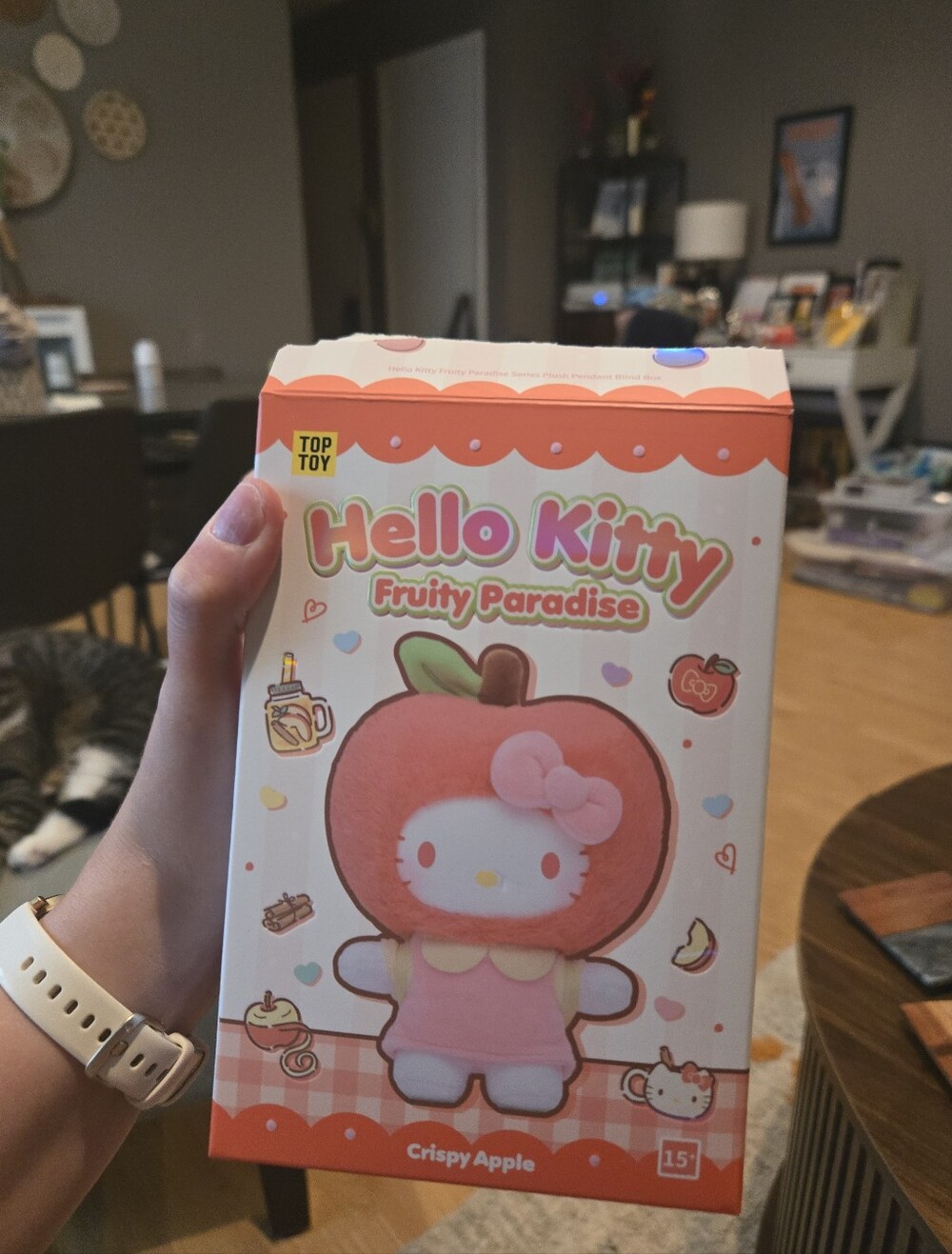 Hello Kitty Fruity Paradise Vinyl Plush Keychain Blind Box